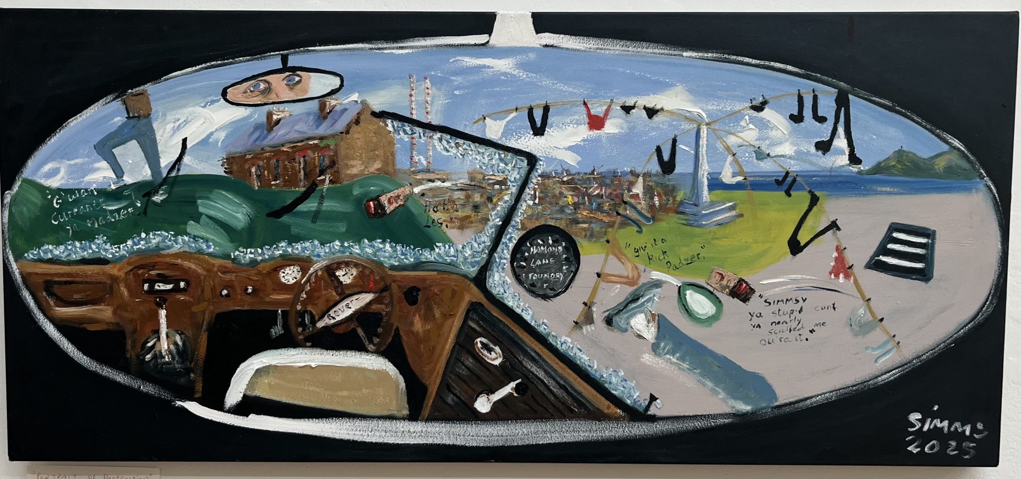 Portrait Of Destruction — painting by Gearoid Simms