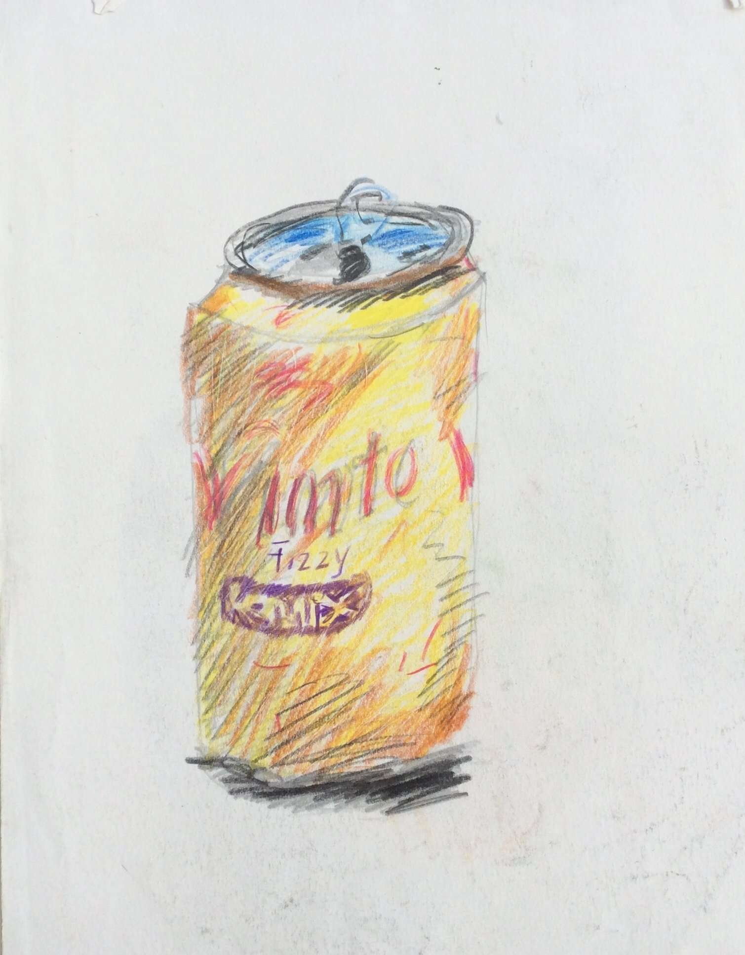 Sketch of Fizzy Can
