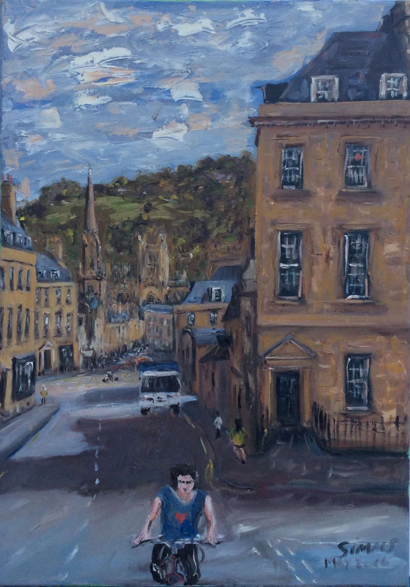 View from lansdown road