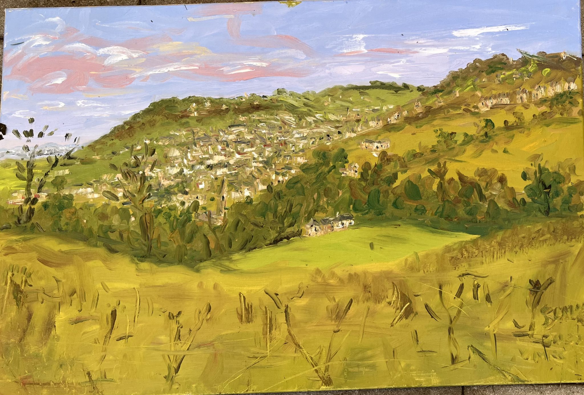 View of two cities